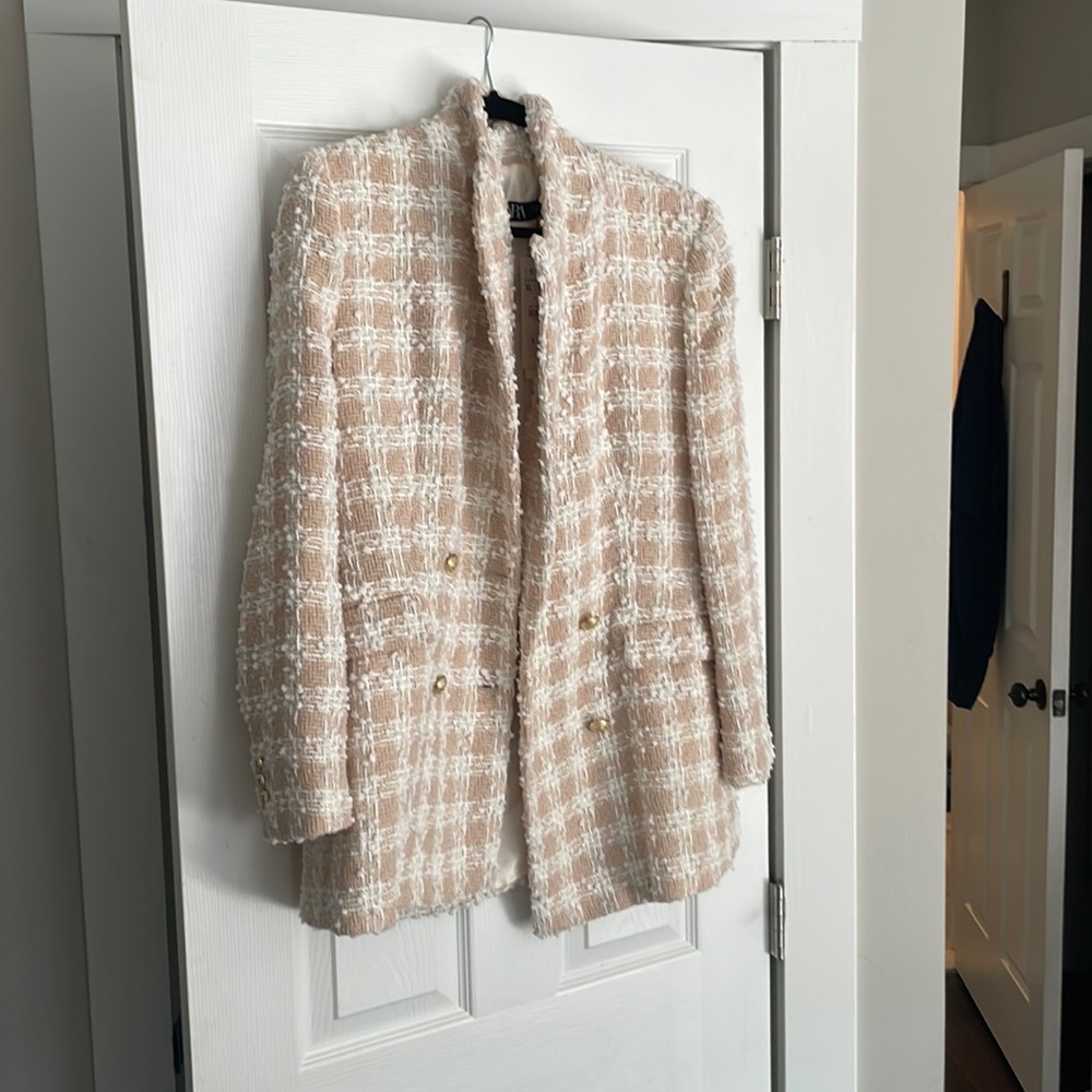 Zara blazer, never worn (tags on), XL